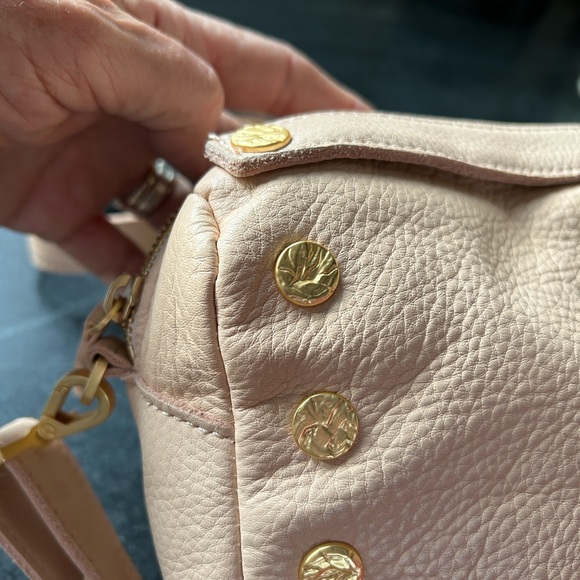 Hammitt Evan Gold Studded
Pebbled Leather Crossbody Bag - Picture 4 of 8